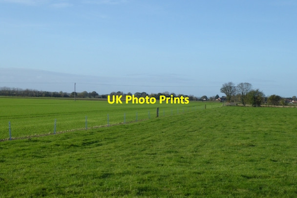 Photo 6"x4" Field boundary between Cawood and Wistow Dawker Hill c2017