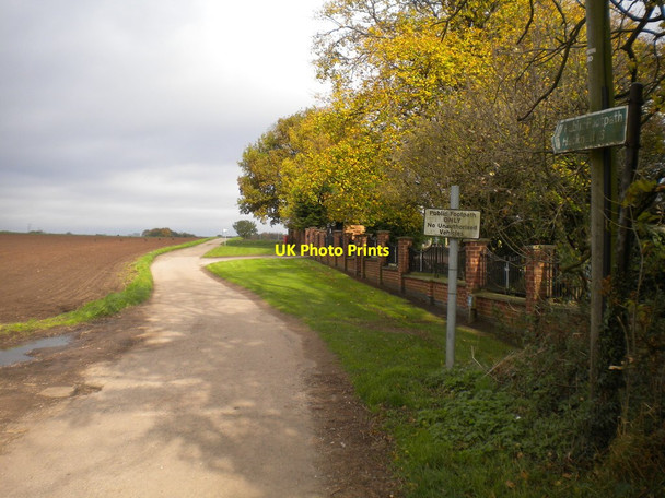 Photo 6"x4" Public footpath to Hucknall north of Nuthall Nuthall c2017