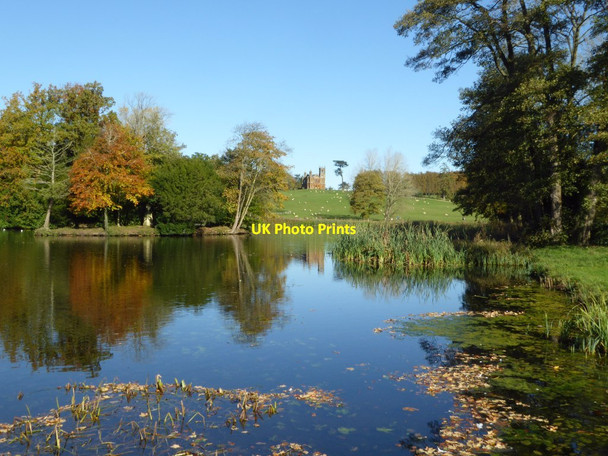 Photo 6"x4" Octagon Lake, Stowe Park Buffler's Holt c2017