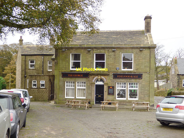 Photo 6"x4" The George, Cullingworth Cullingworth c2017