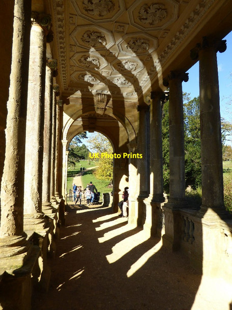 Photo 6"x4" Sunlight on the Palladian Bridge Akeley c2017