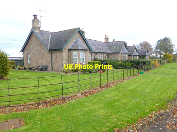 Photo 6"x4" Estate Cottages at Simprim Swinton Hill c2017