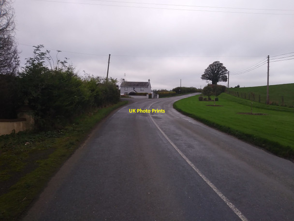 Photo 6"x4" R165 Road approaching Drumconrath Drumcondra c2017