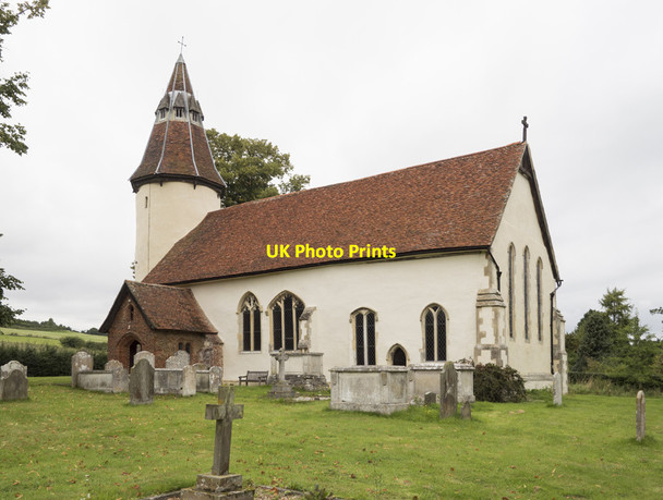 Photo 6"x4" Holy Innocents, Lamarsh Alphamstone c2017