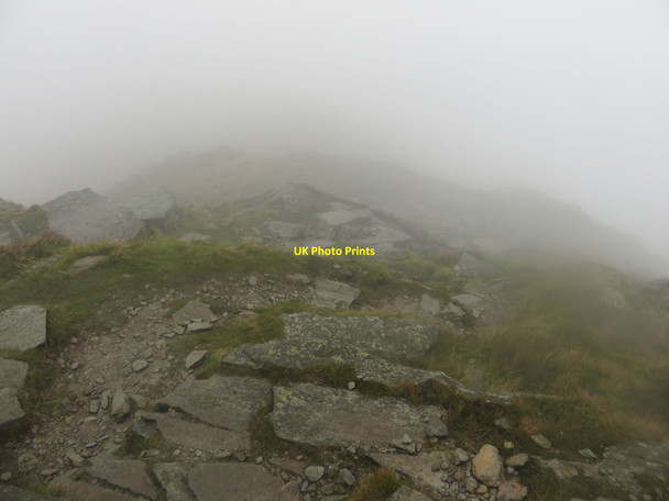 Photo 6"x4" Descending towards the Nan Bield Pass Nan Bield Pass c2017