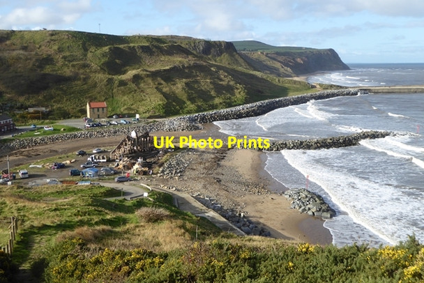 Photo 6"x4" Skinningrove Bay Loftus c2017