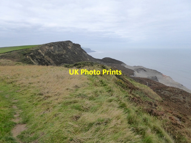 Photo 6"x4" Old alum works and quarry below Gallihows Boulby c2017 P1