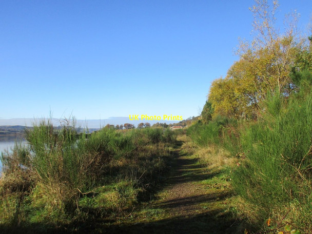 Photo 6"x4" Footpath between Bowling Harbour and the railway Erskine c2017