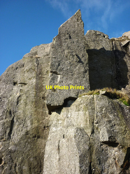 Photo 6"x4" Black Crag Needle Cockley Beck\/NY2401 c2017