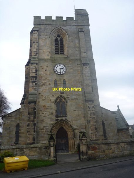Photo 6"x4" Northumberland Townscape : All Saints Church, Rothbury Rothbury c2017