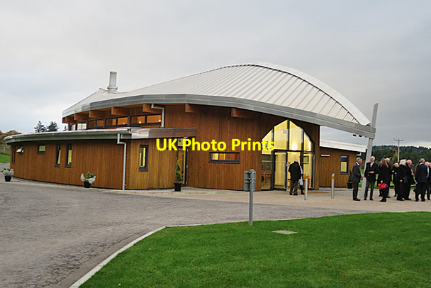 Photo 6"x4" Baldarroch Chapel and Crematorium Crathes c2017 P1