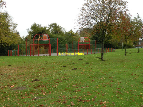 Photo 6"x4" Studlands Park Activity Area Newmarket\/TL6463 c2017