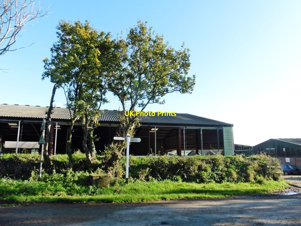 Photo 6"x4" Farm buildings at Hampton Hampton\/SY2696 c2017