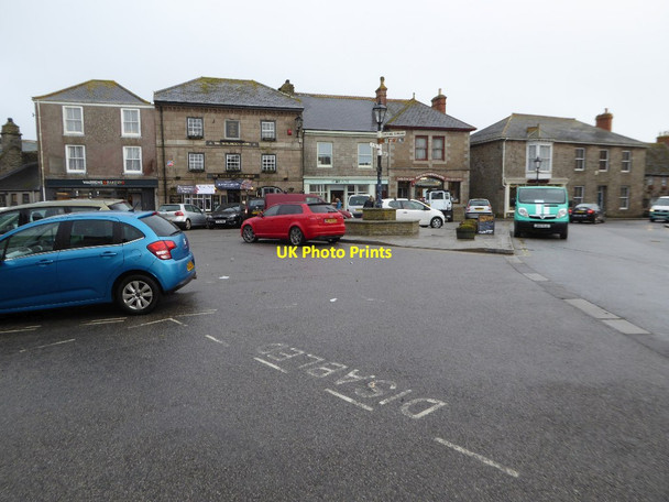 Photo 6"x4" The Market Square, St Just New Downs\/SW3631 c2017