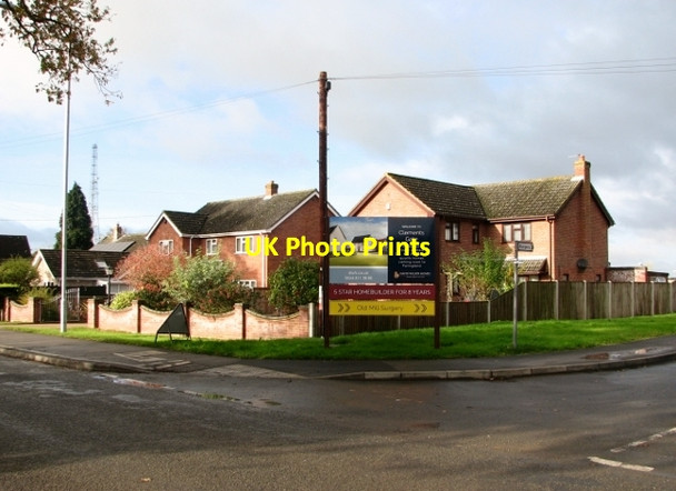 Photo 6"x4" Houses in Stoke Road, Poringland Poringland c2017