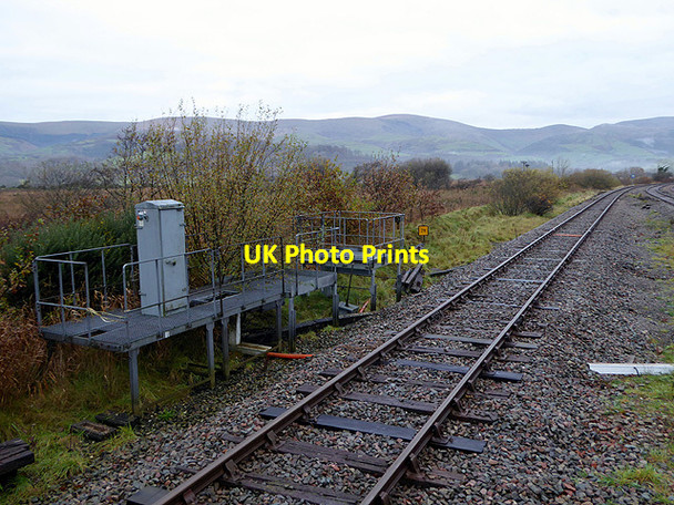 Photo 6"x4" Railway infrastructure Glandyfi c2017