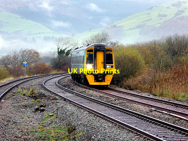 Photo 6"x4" Heading for Aberystwyth Glandyfi c2017