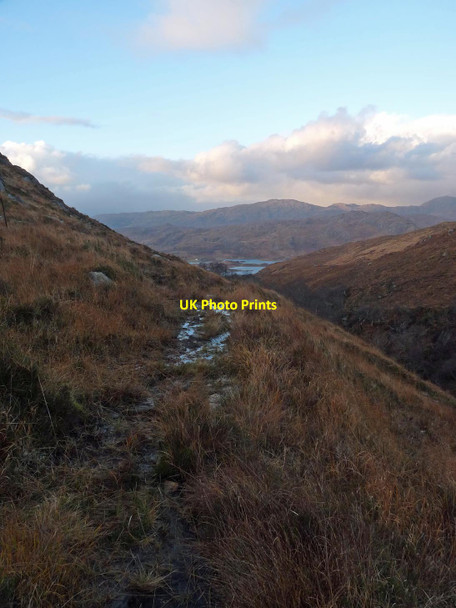 Photo 6"x4" Path above the Irine Burn, Inverness-shire Roshven c2017