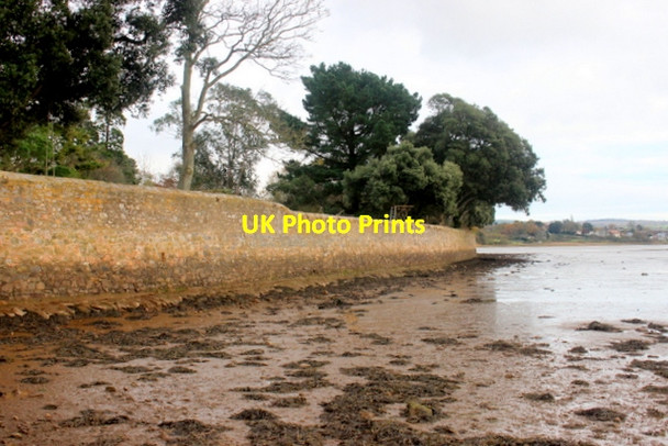 Photo 6"x4" Where the Exe Meets the Clyst Ebford c2017
