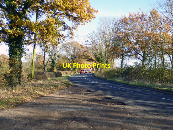 Photo 6"x4" Pond Hall Road Hintlesham c2017
