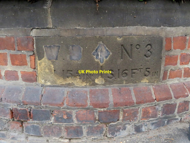 Photo 6"x4" War Department Boundary Stone #3 on Fishergate\/Winterscale Street corner York\/SE5951 c2017