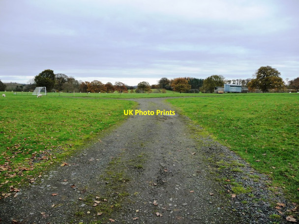 Photo 6"x4" Cleobury North football ground Cleobury North c2017