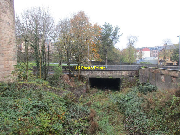 Photo 6"x4" Course of the former Greenock and Ayrshire Railway Greenock\/NS2776 c2017