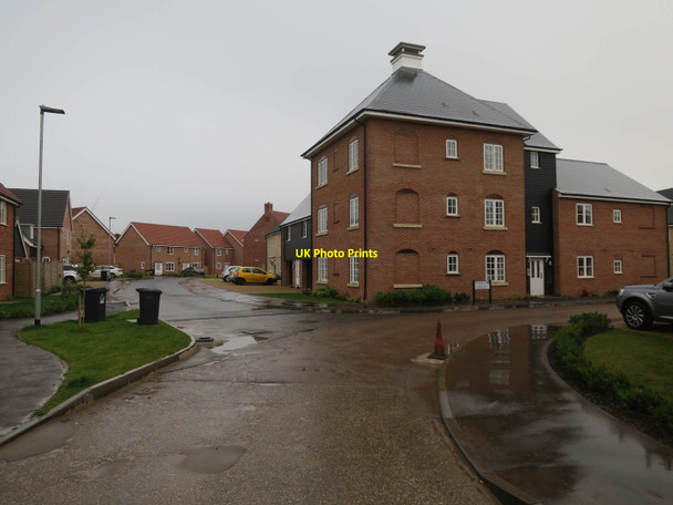 Photo 6"x4" New housing development, Stalham Stalham c2017