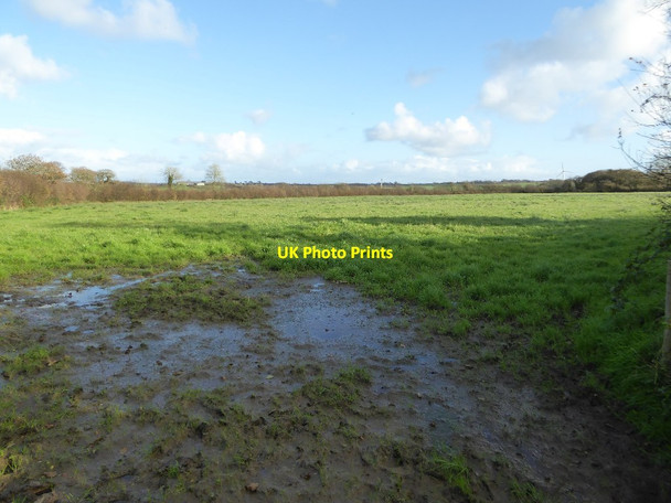 Photo 6"x4" Farmland near Highermoor Kingford\/SS2806 c2017