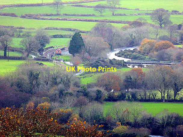 Photo 6"x4" Afon Rheidol and Capel Bangor station Capel Seion\/SN6379 c2017