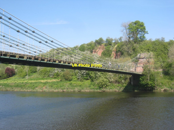 Photo 6"x4" Union Bridge Loanend\/NT9450 c2012