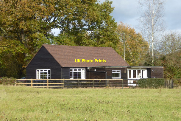 Photo 6"x4" Repaired Earl's Croome Village Hall Baughton c2017