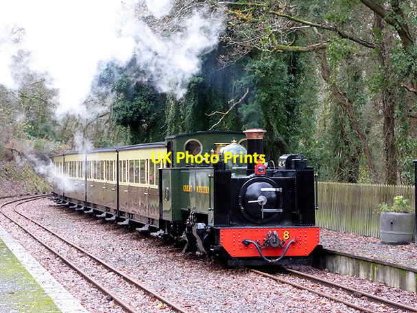 Photo 6"x4" No.8 pulls into Aberffwrd Aberffrwd\/SN6878 c2017