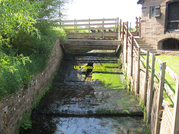 Photo 6"x4" The sluice at Stretton Mill  Lower Carden c2017