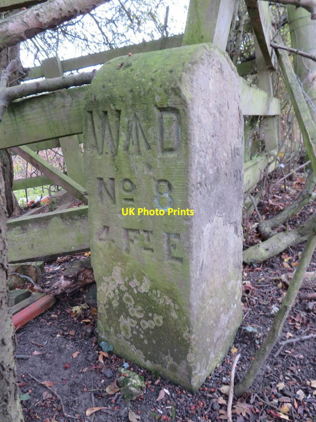 Photo 6"x4" War Department Boundary Stone #8 - Imphal Barracks York\/SE5951 c2017