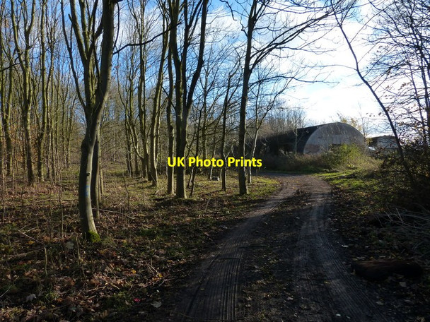 Photo 6"x4" RAF Buildings on the old technical site Burton Lazars c2017