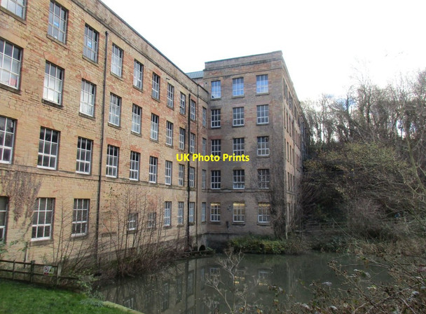 Photo 6"x4" Pleasley Vale, the Lower Mill Shirebrook c2017