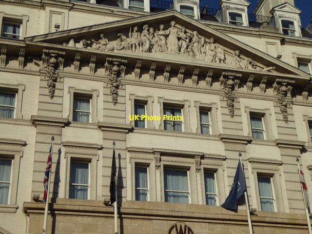 Photo 6"x4" The facade of the Hilton Paddington Station Paddington\/TQ2681 c2017