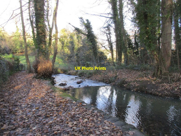 Photo 6"x4" The River Meden Shirebrook c2017