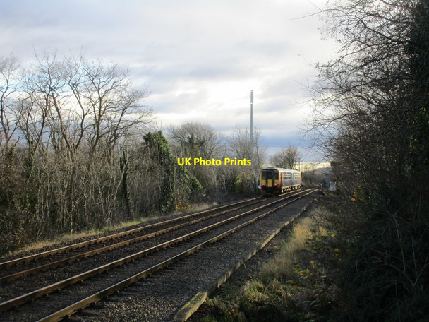 Photo 6"x4" The 14.38 Worksop to Nottingham Mansfield Woodhouse c2017