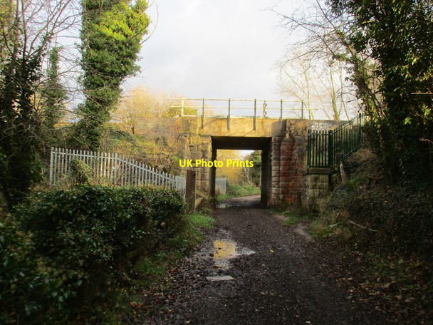 Photo 6"x4" The Worksop to Nottingham railway line crossing Littlewood Lane Mansfield Woodhouse c2017