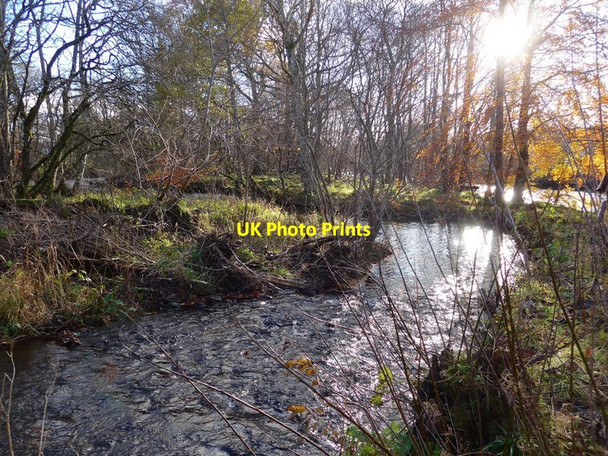 Photo 6"x4" Near the confluence of the Turret Burn and the River Earn Crieff\/NN8621 c2017