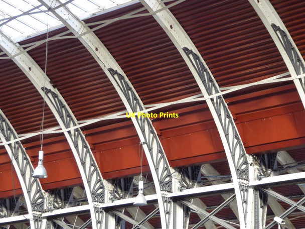Photo 6"x4" The roof of Paddington Station Paddington\/TQ2681 c2017