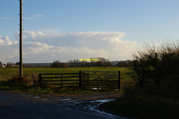 Photo 6"x4" Looking off the A1094 onto Hazlewood Common Aldringham c2017