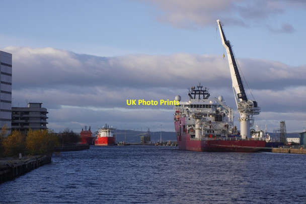 Photo 6"x4" Outer Harbour, Leith Docks Newhaven\/NT2577 c2017