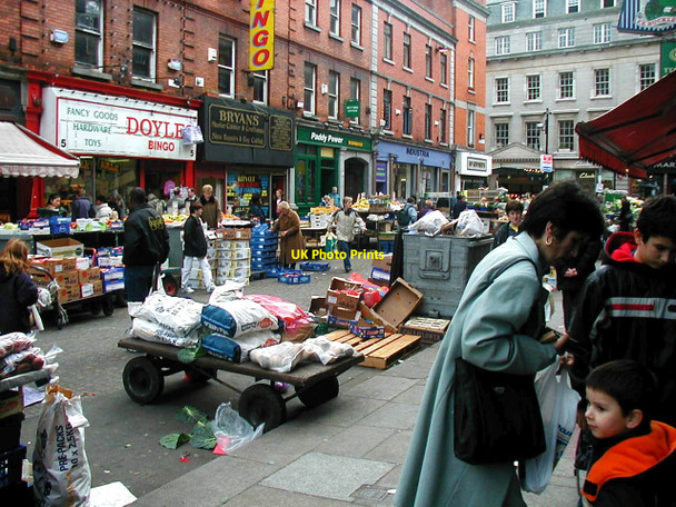 Photo 6"x4" Moore Street street market, Dublin Dublin\/O1534 c2002