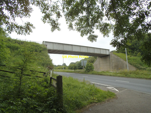 Photo 6"x4" Spen Valley Greenway over Whitehall Road Cleckheaton c2017