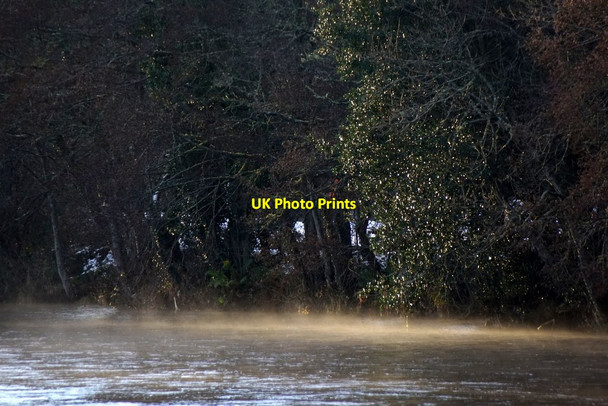 Photo 6"x4" Mist rising off the River Ness, Inverness Inverness c2017