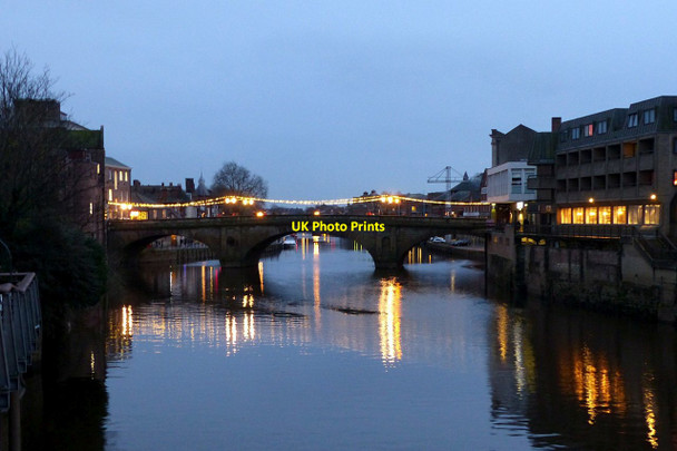 Photo 6"x4" Ouse Bridge, York York\/SE5951 c2017