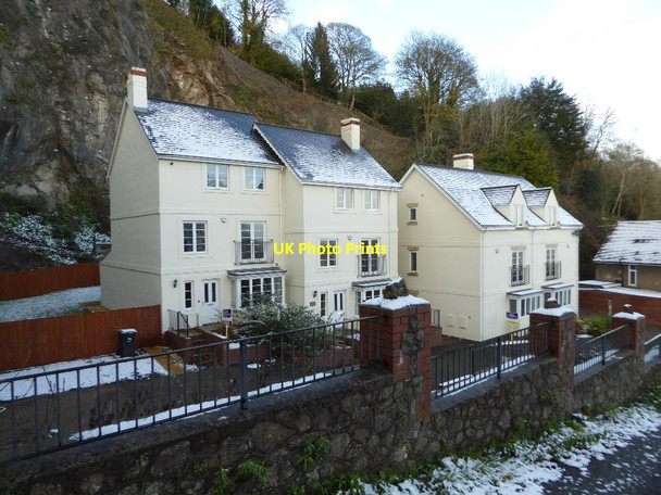 Photo 6"x4" Houses on Hillside Close, Old Wyche Road Great Malvern c2017